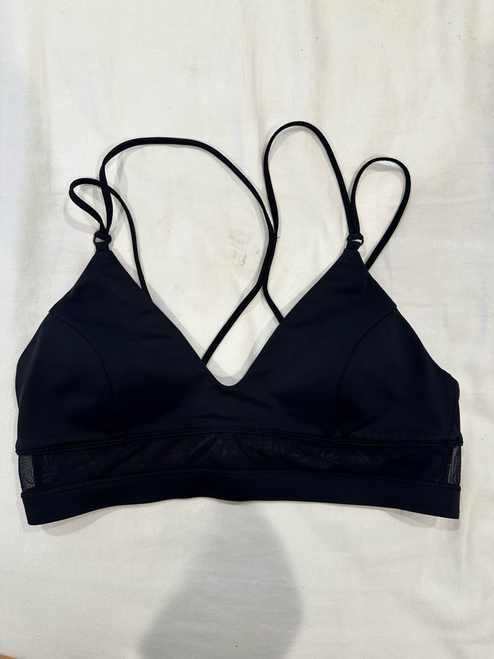 lululemon Black Strappy Swim Top